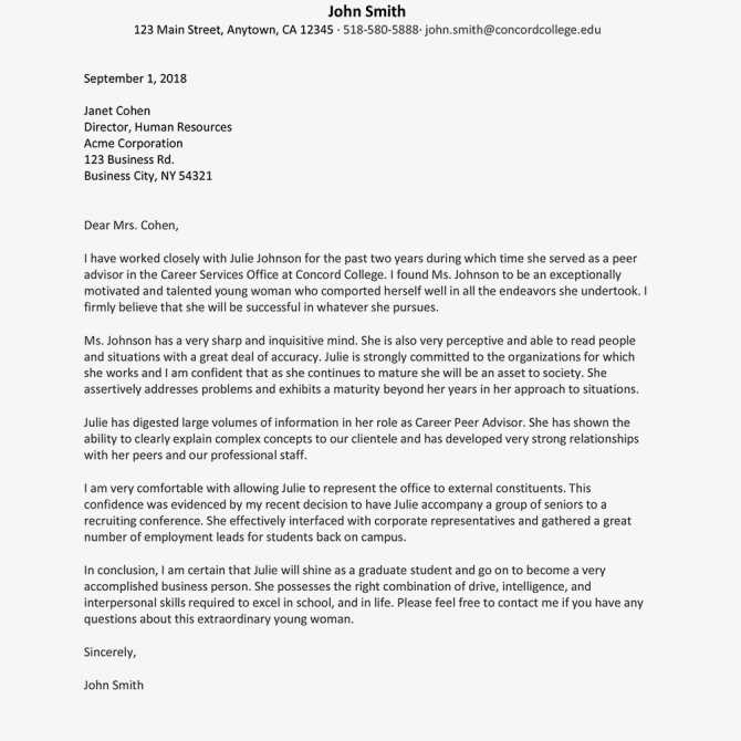 mba cover letter template