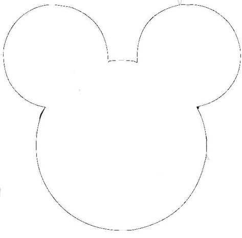 mickey mouse letter template printable