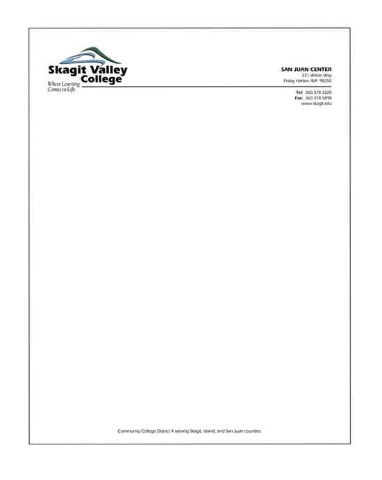 navy standard letter template