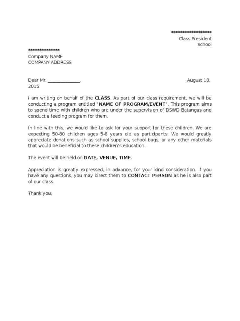 non solicitation letter template