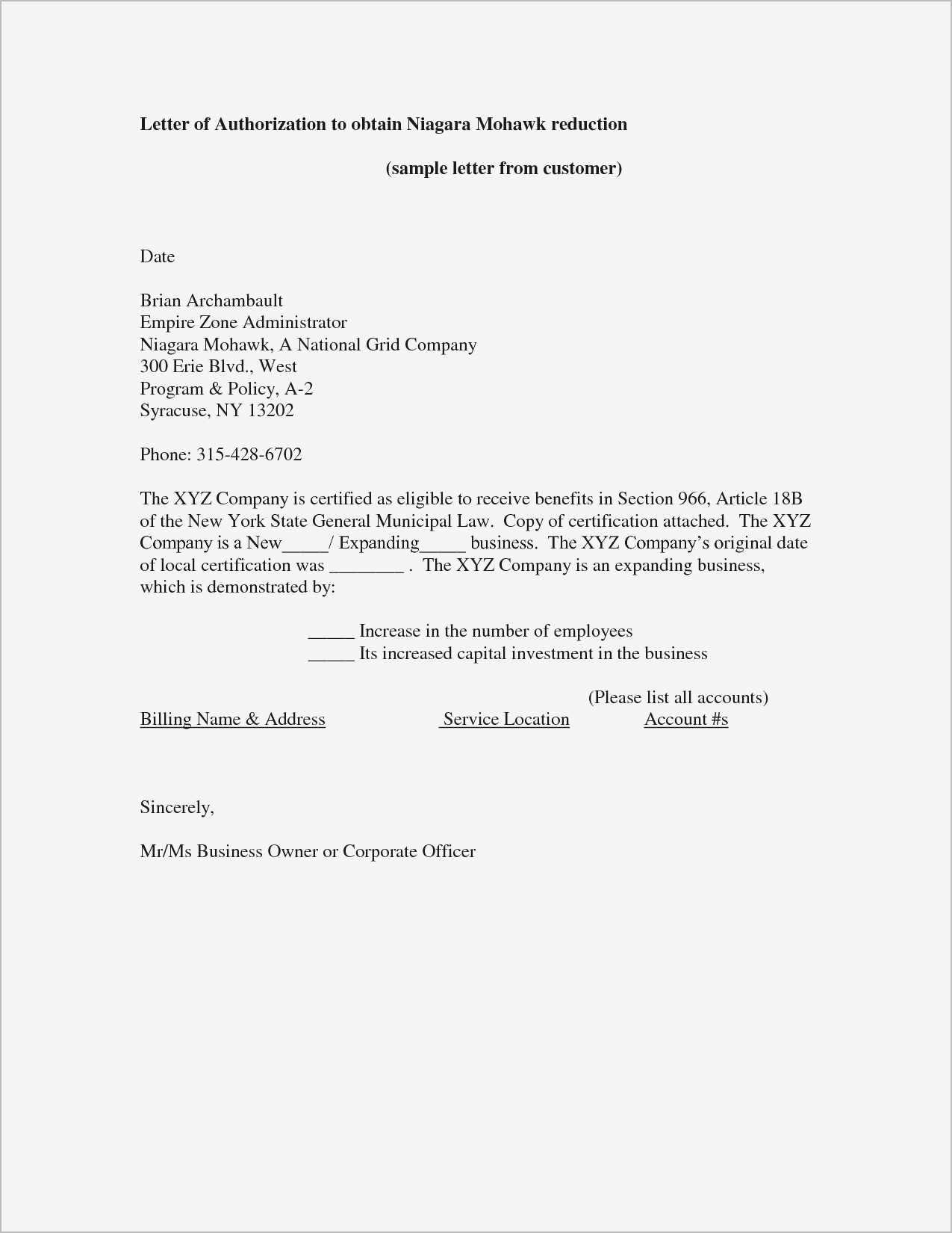 notarized letter for proof of residency template