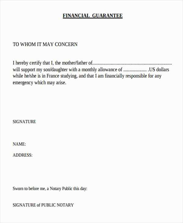 notary letter template word