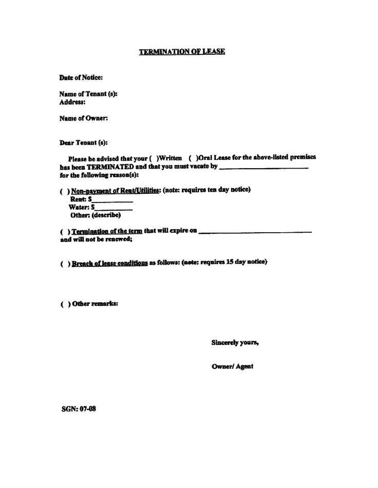 notice of intent to foreclose letter template