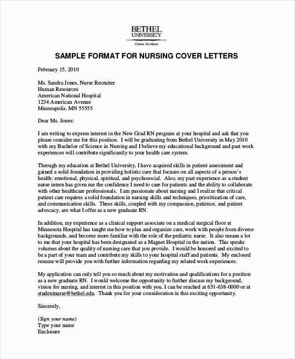 nurse practitioner cover letter template