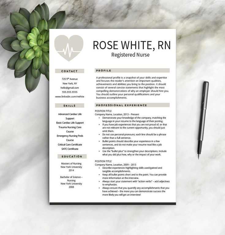 nursing resume cover letter template free