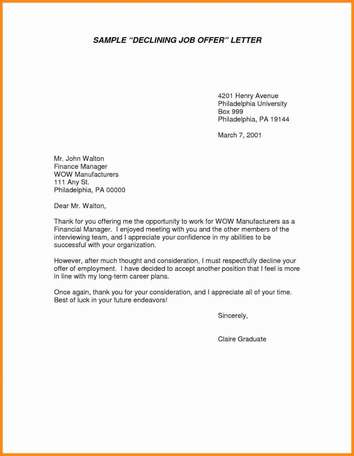 offer employment letter template