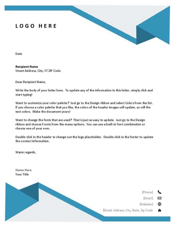 office letter template