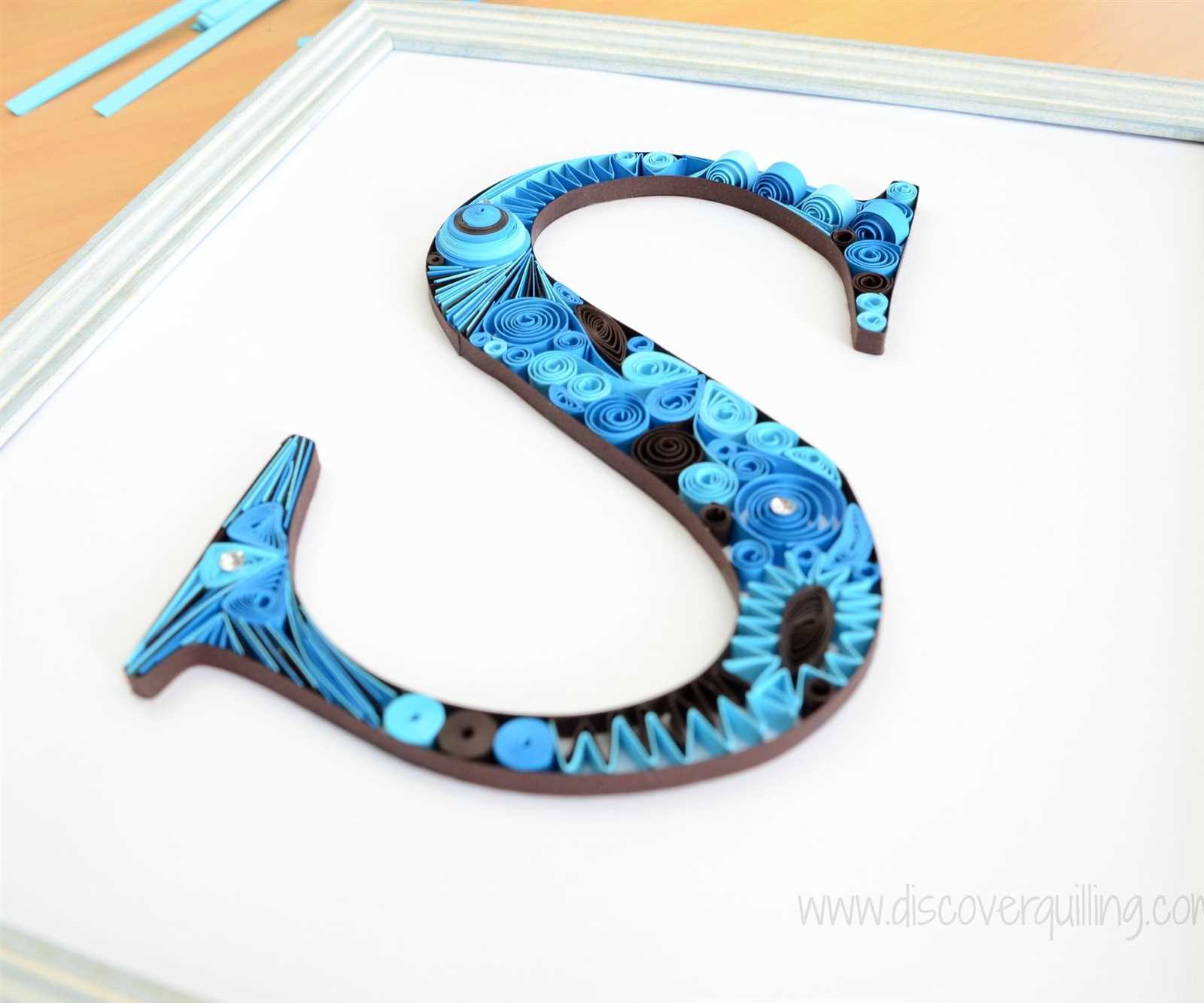 paper quilling letter template