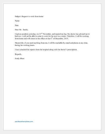 pardon letter template