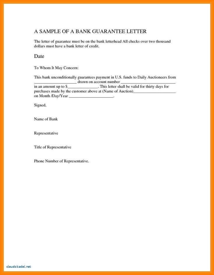 parent company guarantee letter template