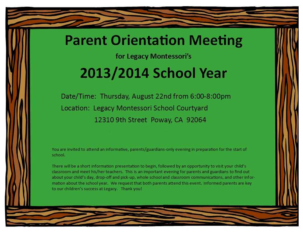 parents day letter template