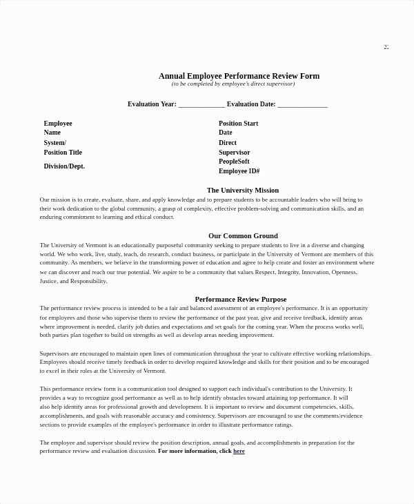 performance review letter template