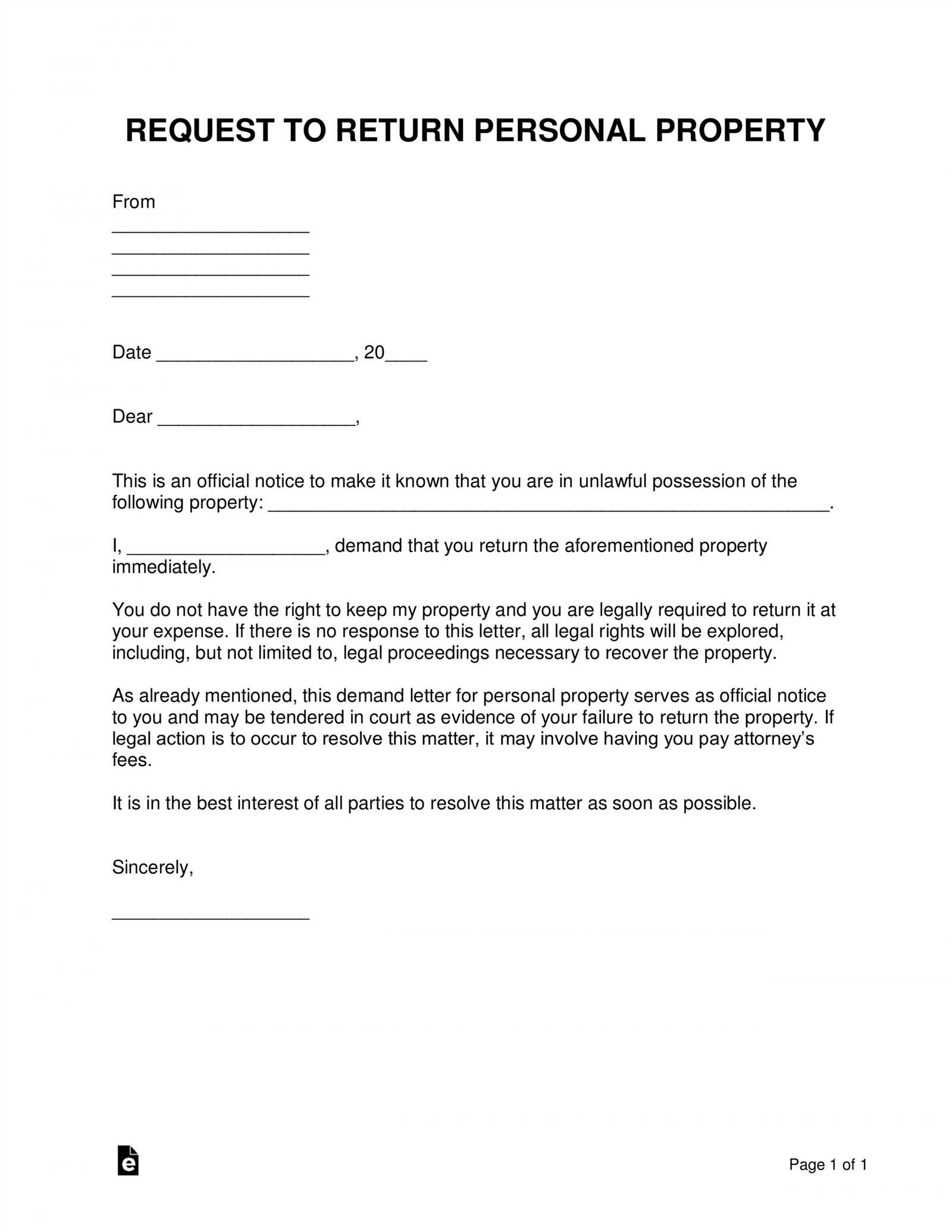 personal injury demand letter template