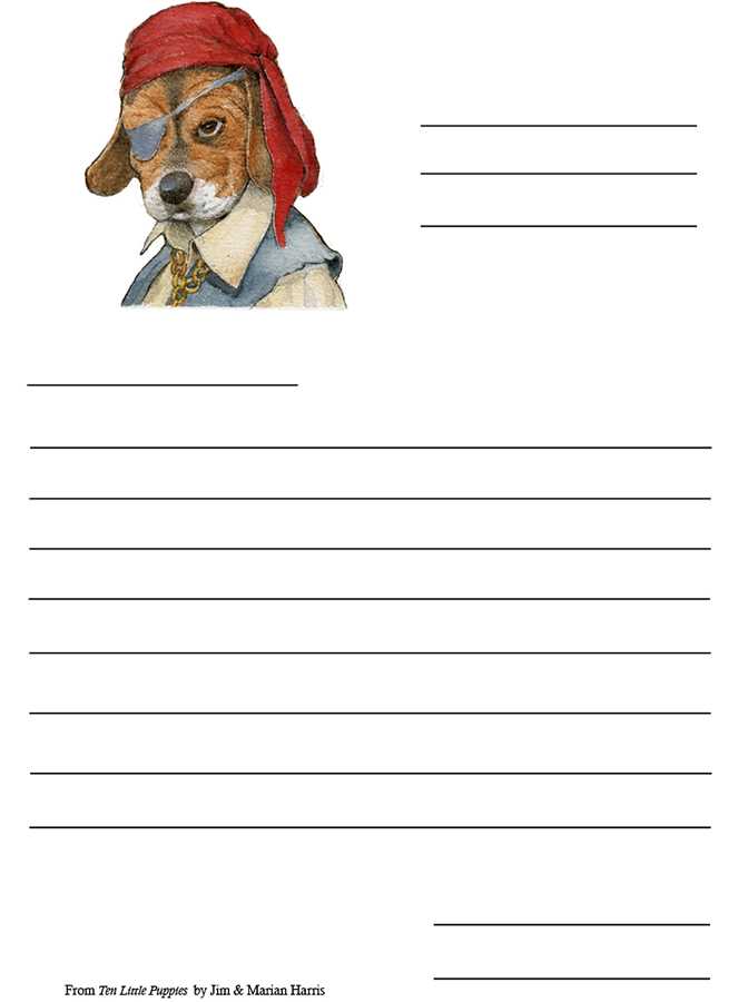 pirate letter template