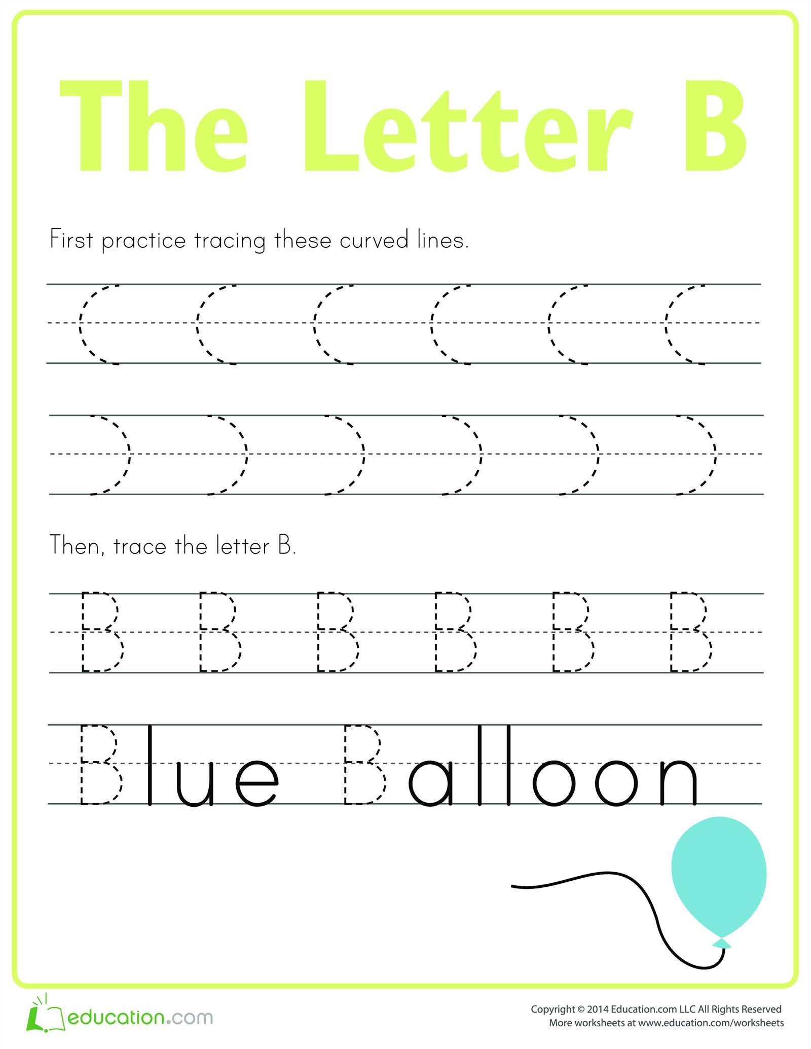 preschool letter writing template