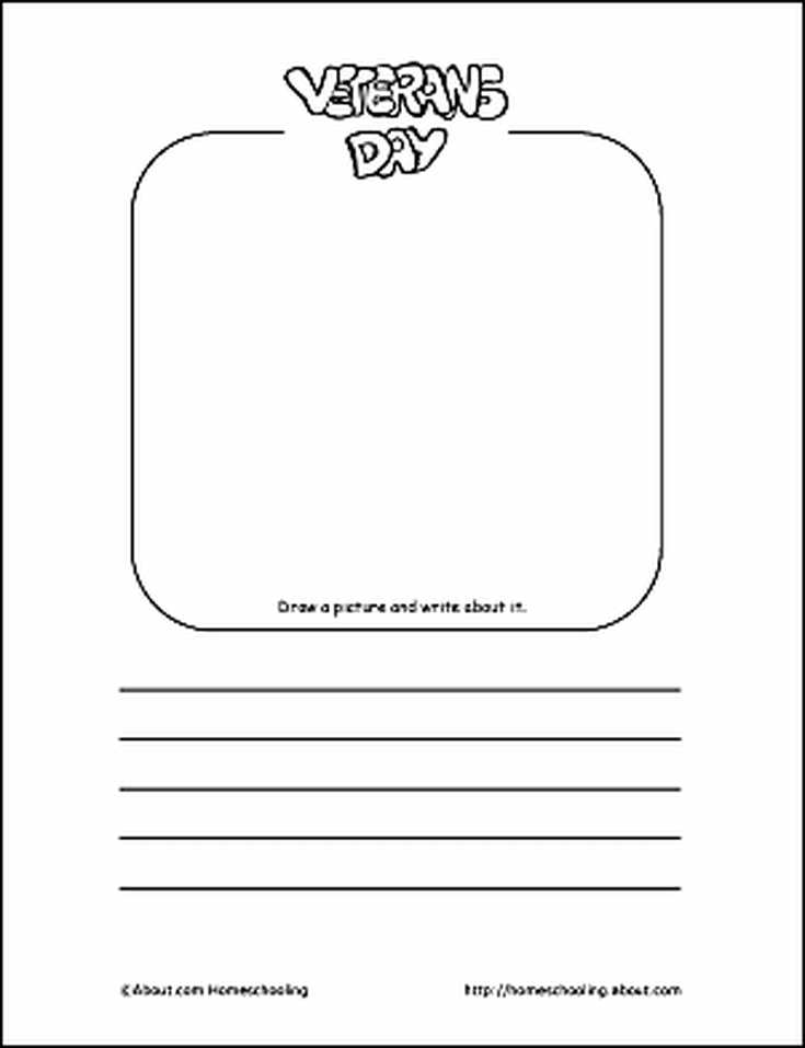 printable veterans day letter template