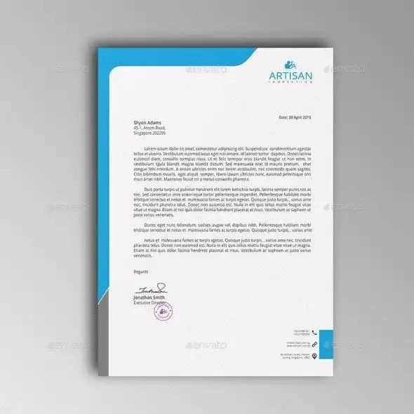 professional letter template