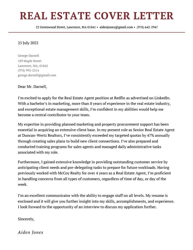 prospecting letter template