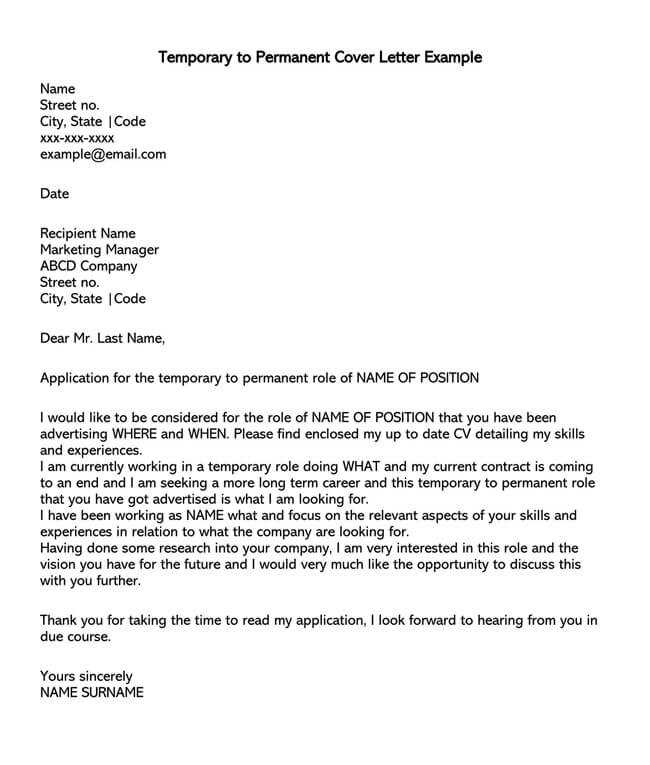 provisional offer letter template