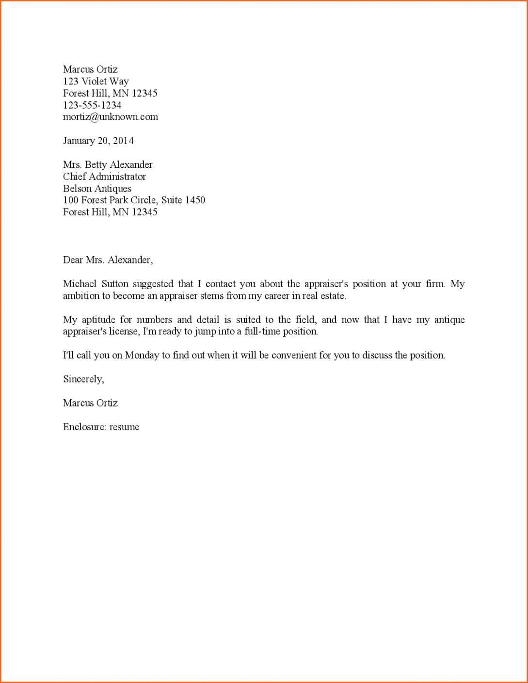 real estate thank you letter templates