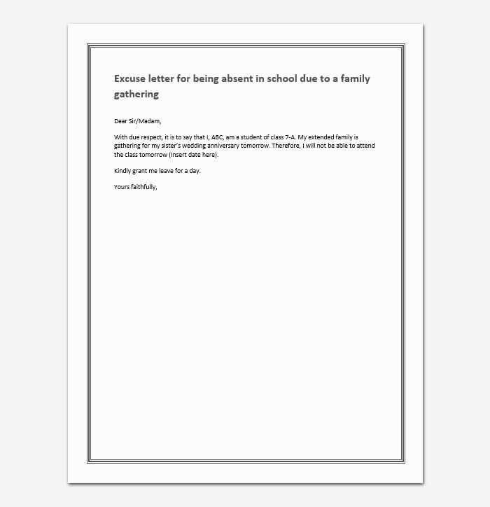 reduction in hours letter template