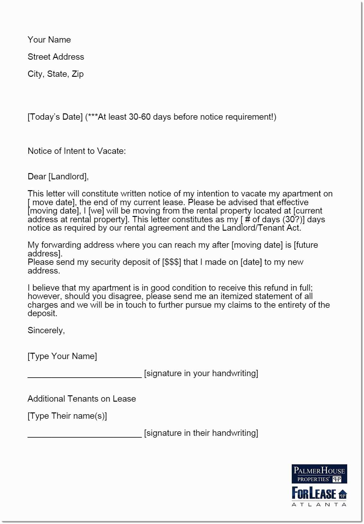 relocation letter template