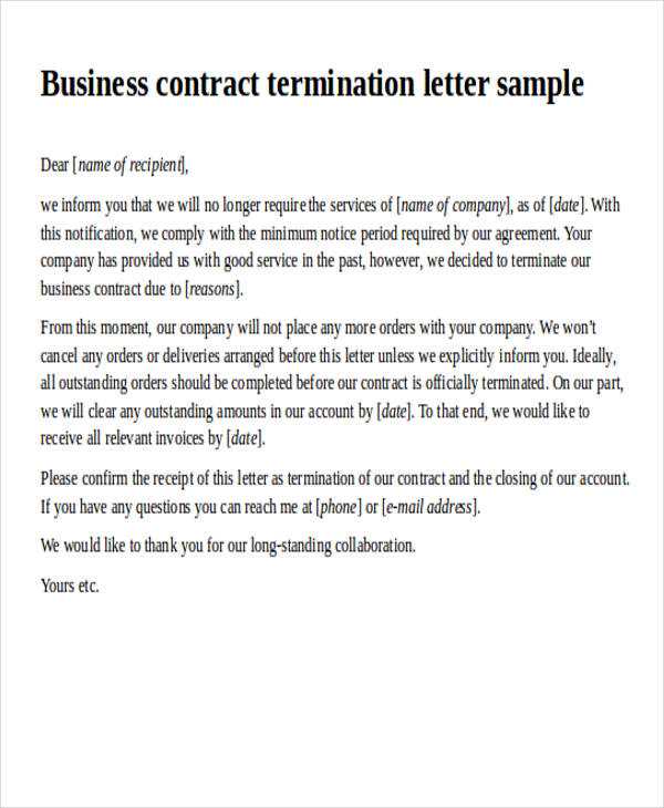 rescind contract letter template