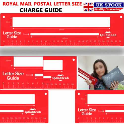 royal mail letter size template free download 2019