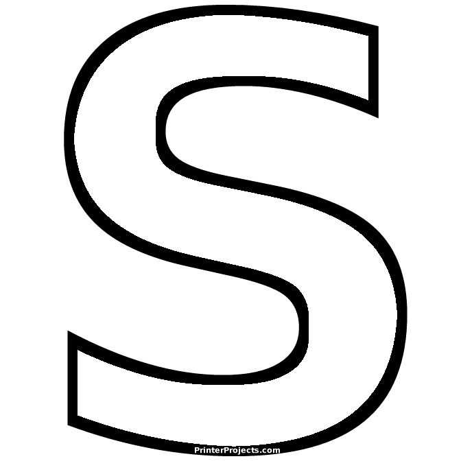 s letter template