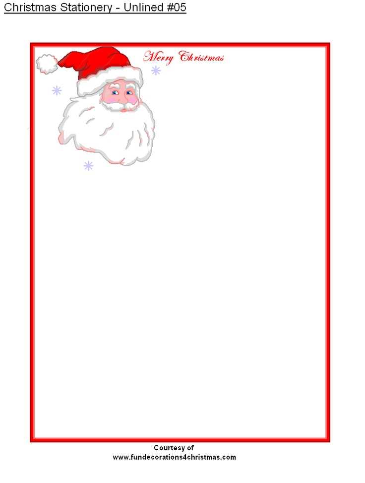 santa letter microsoft word template