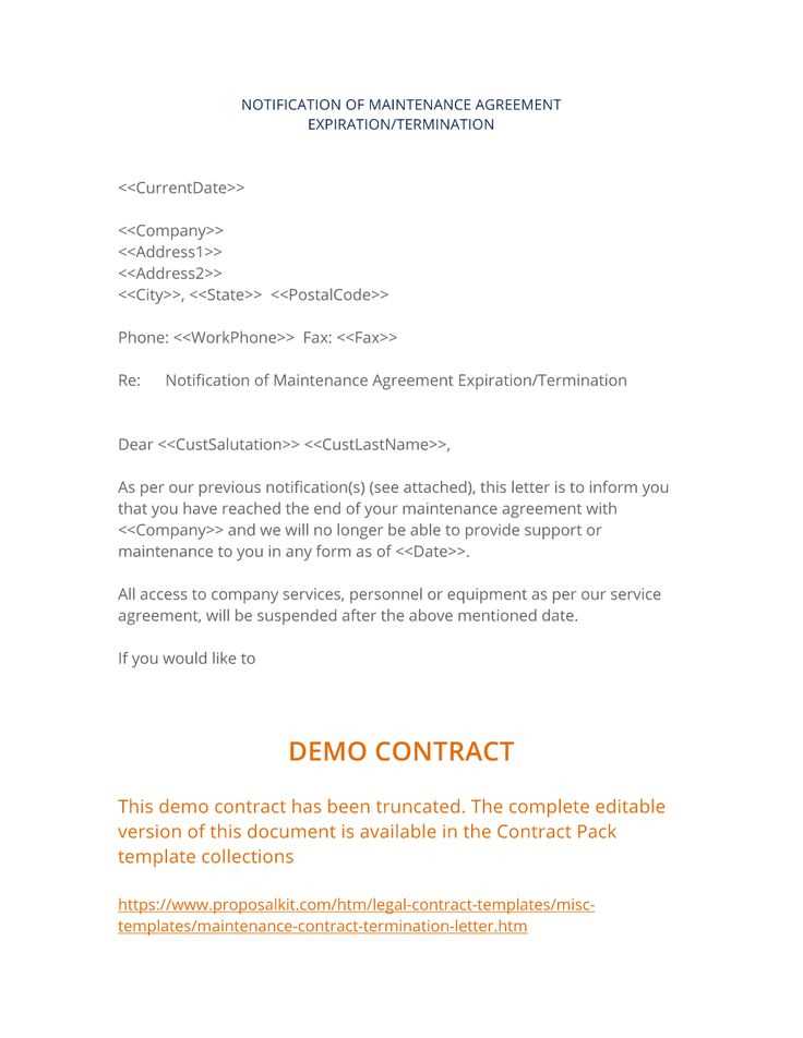 service letter agreement template