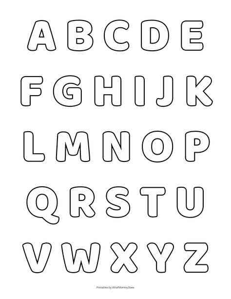 stencil free printable letter templates