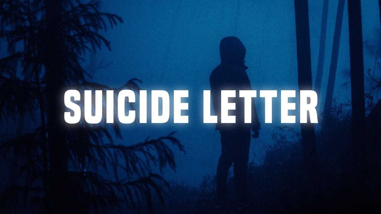 suicide letter template