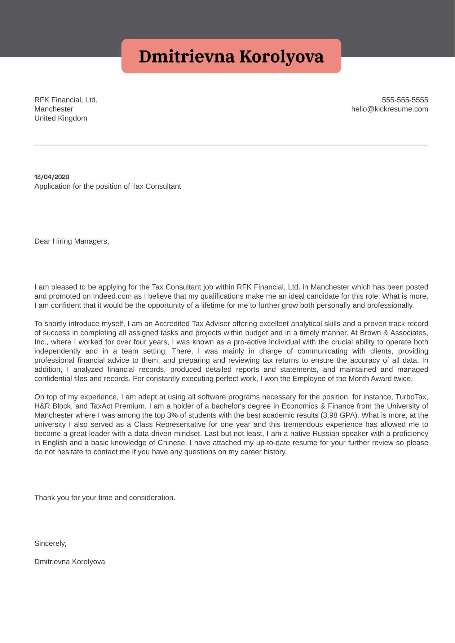 tax opinion letter template