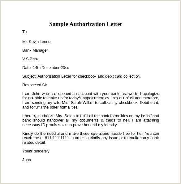 template for authorization letter