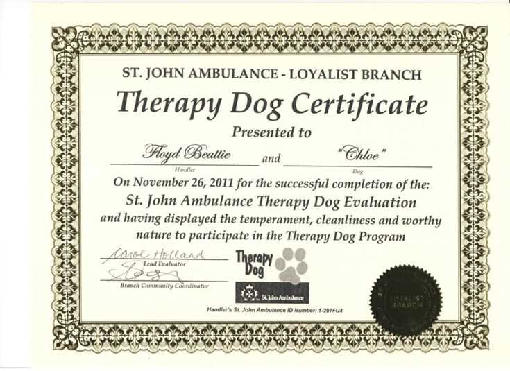 template letter for service dog