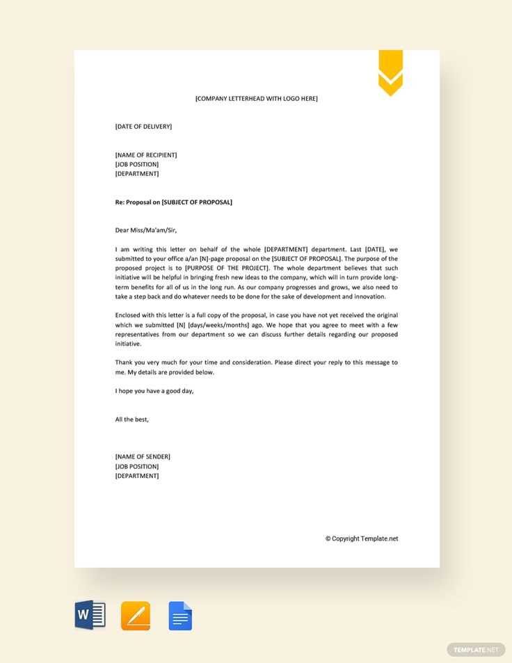 template letter of request for approval