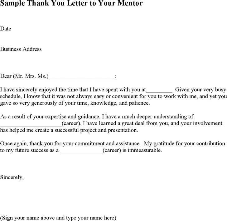 thank you for coming letter template