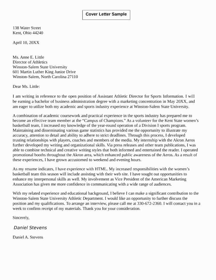 umich cover letter template