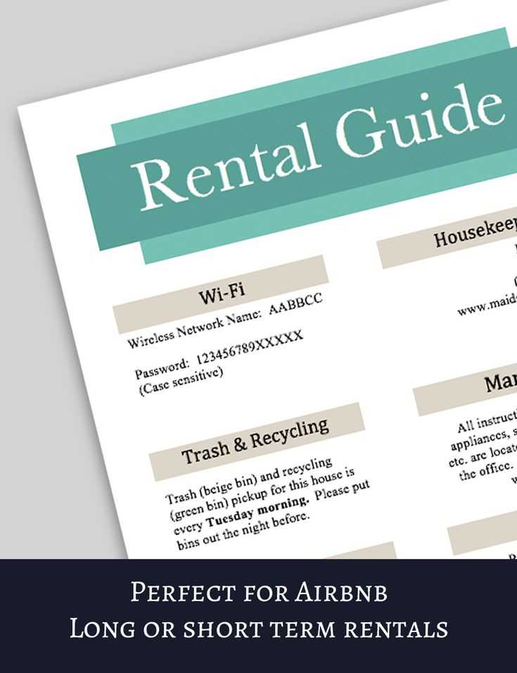 vacation rental welcome letter template