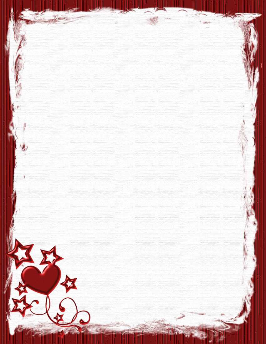 valentine letter template free