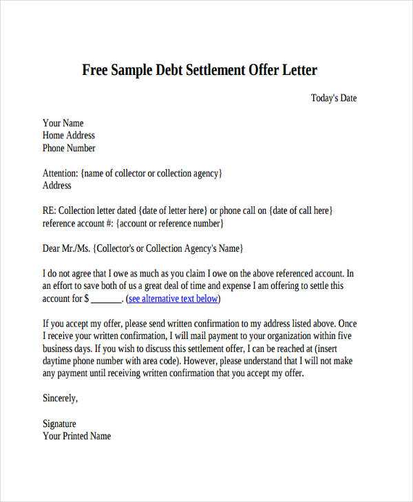 validate debt letter template