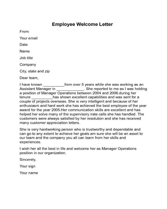 welcome letter from teacher template