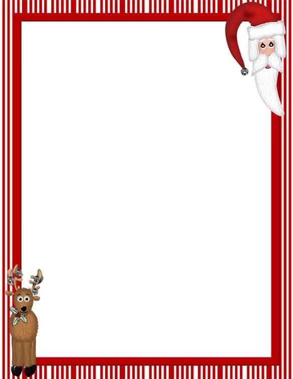 word template christmas letter