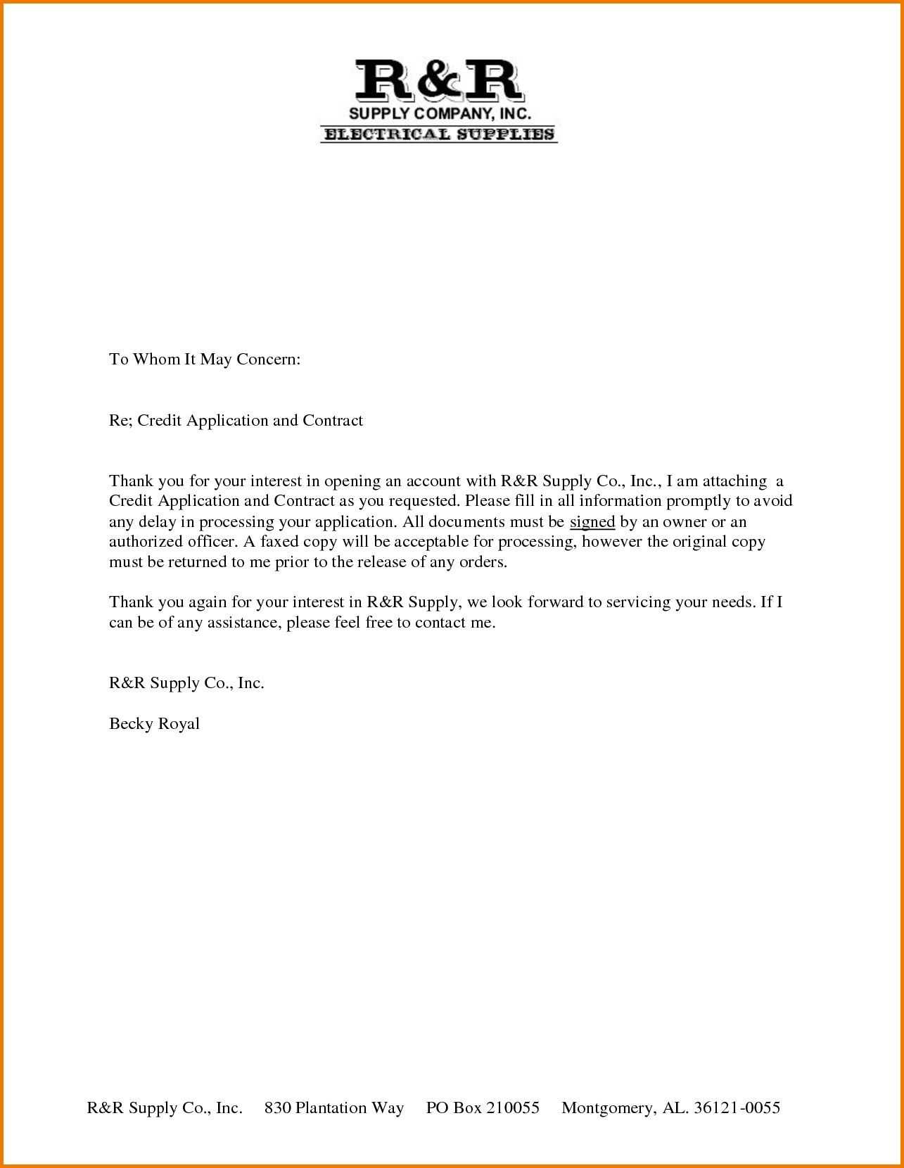 writing a letter to whom it may concern template