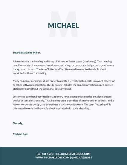 cover letter canva templates