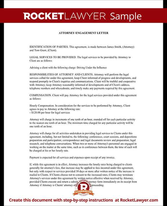 attorney client letter template