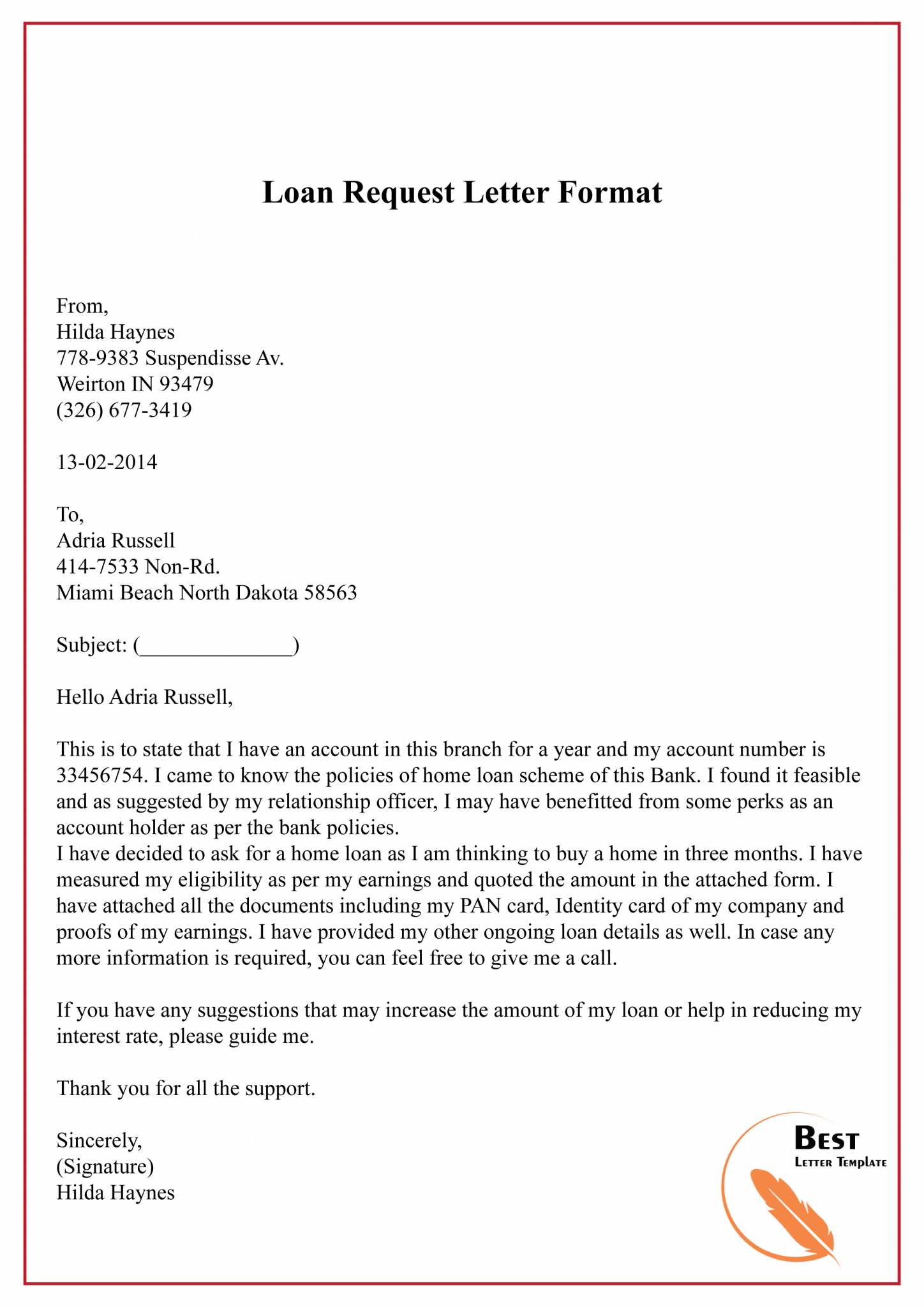 accountant termination letter template