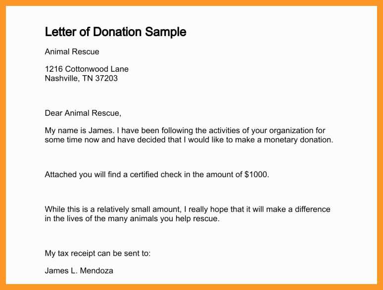 donor acknowledgement letter template