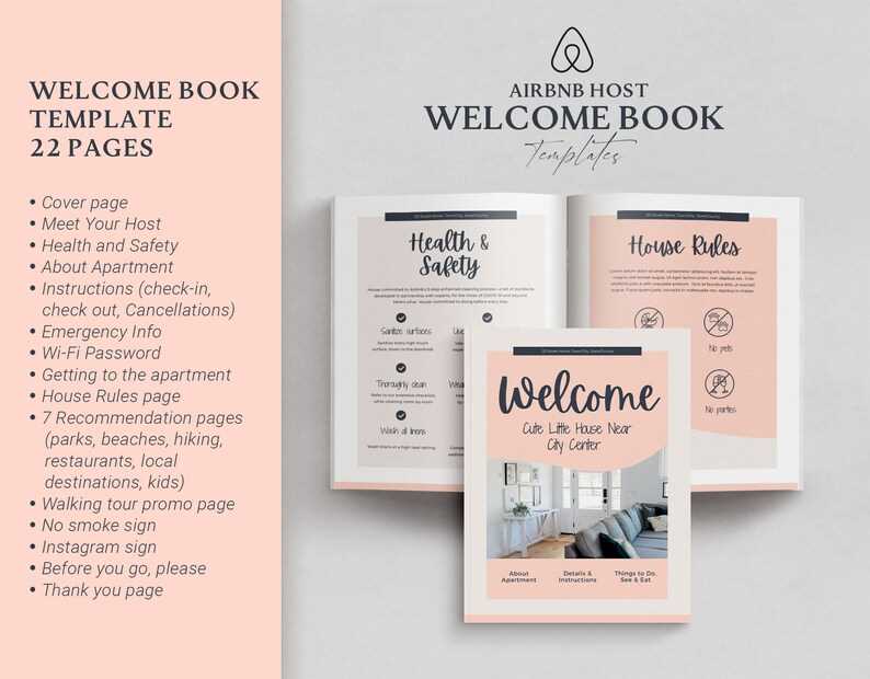 airbnb guest welcome letter template